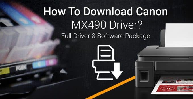 Canon MX490 Driver
